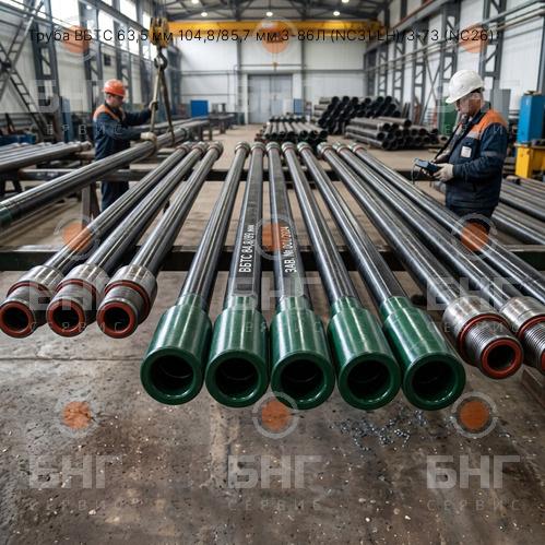 Труба ВБТС 80 мм 104,8/104,8 мм 3-86Л (NC31 LH)/3-86 (NC31) в Ханты-Мансийске